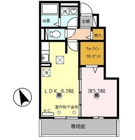 姫路駅 徒歩33分 1階の物件間取画像